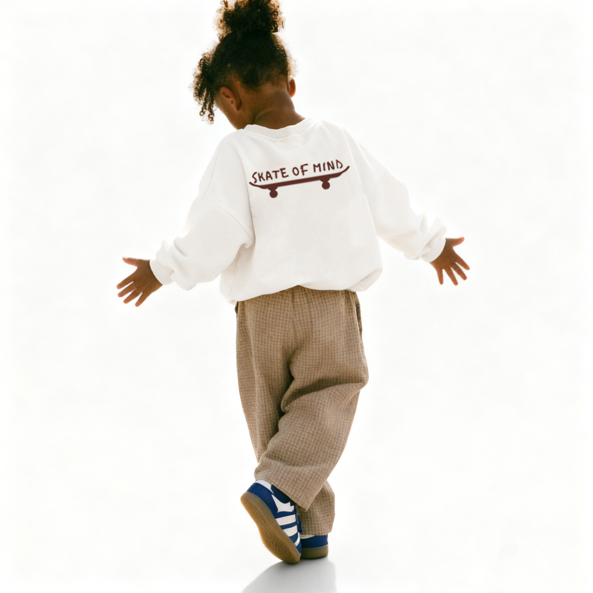 SKATE OF MIND Baby & Kids Pattern Sweatshirt