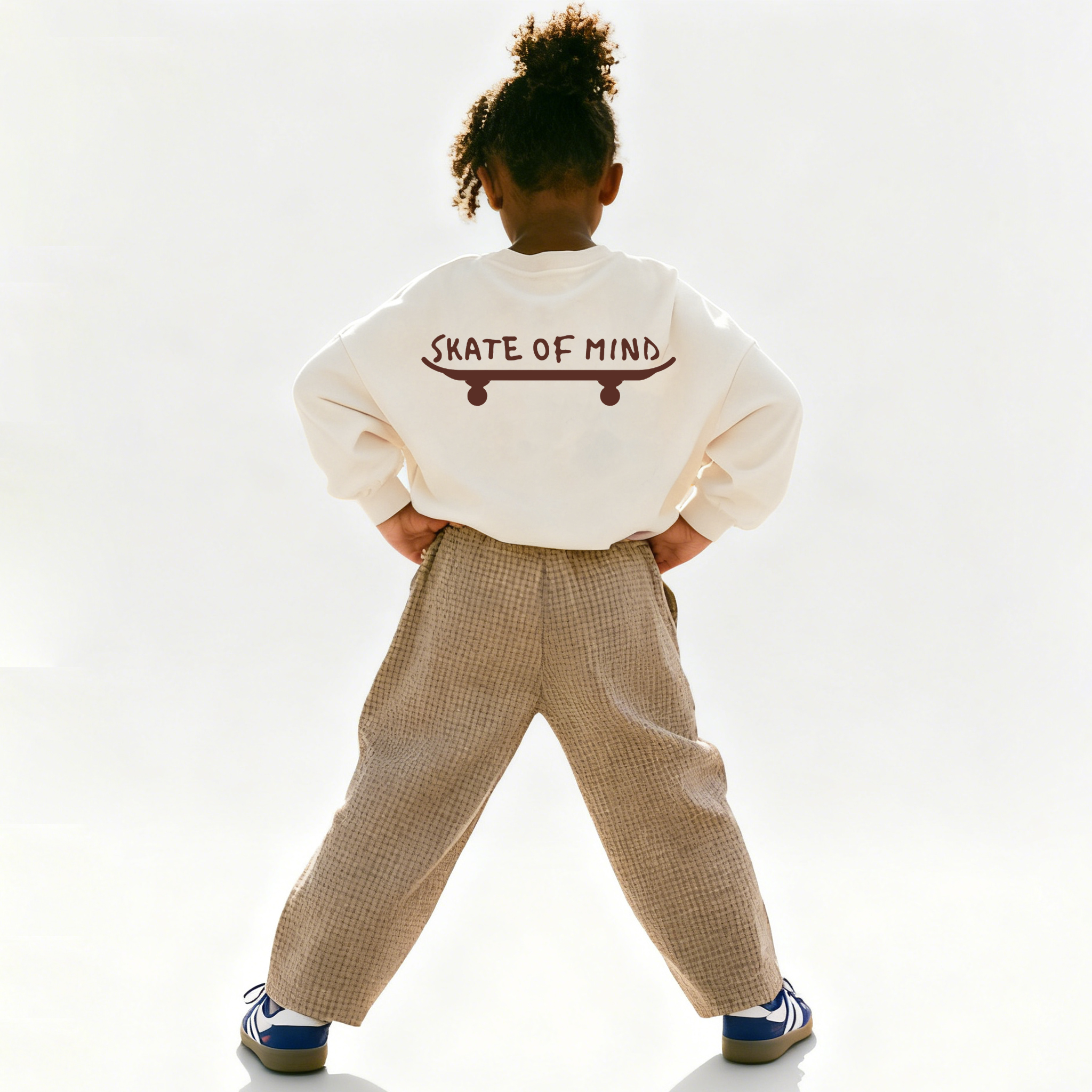 SKATE OF MIND Baby & Kids Pattern Sweatshirt