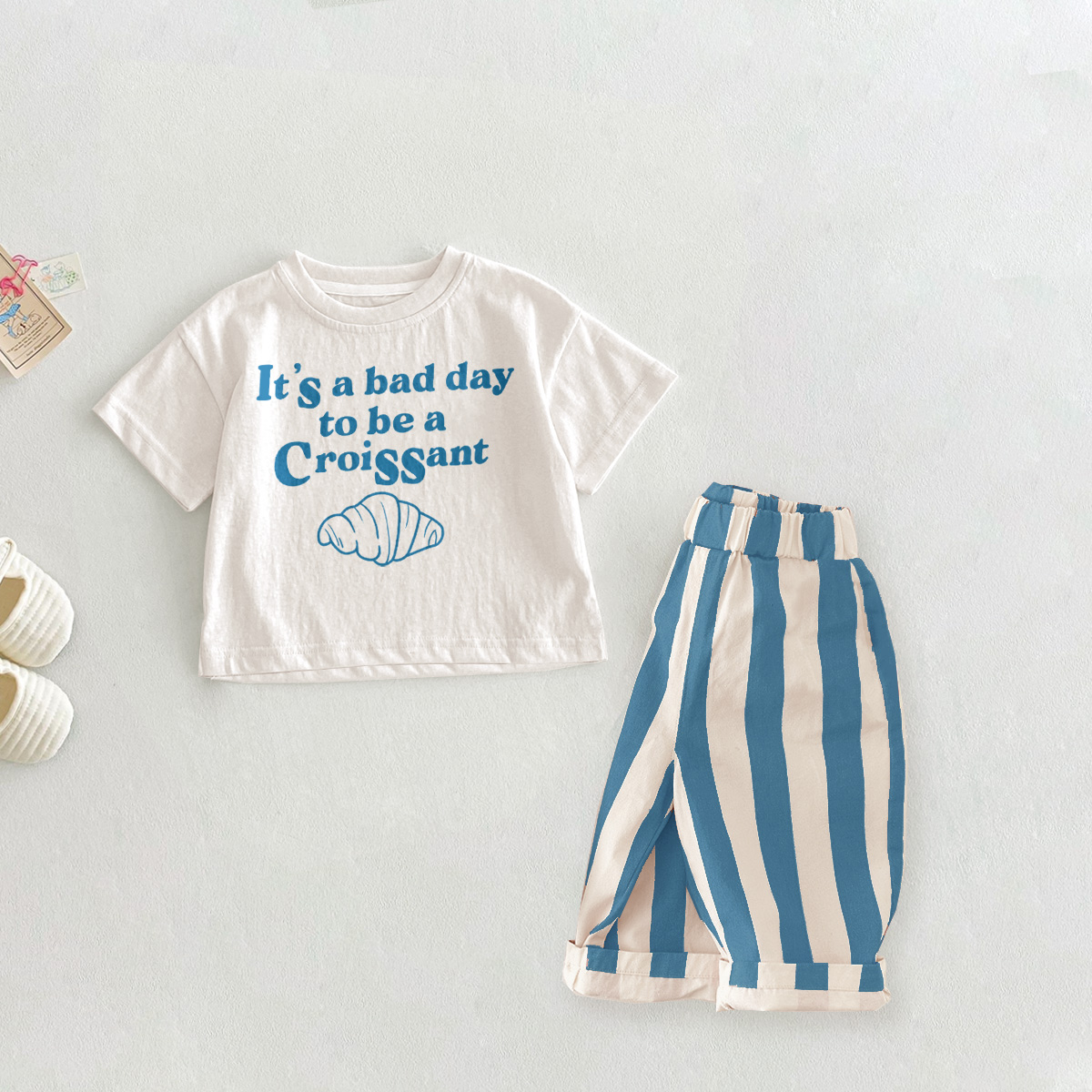Baby Toddler Alphabet 2-Piece Sweatshirt Set