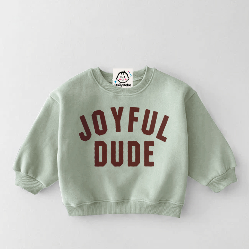 JOYFUL DUDE Baby & Kids Smiley Sweatshirt