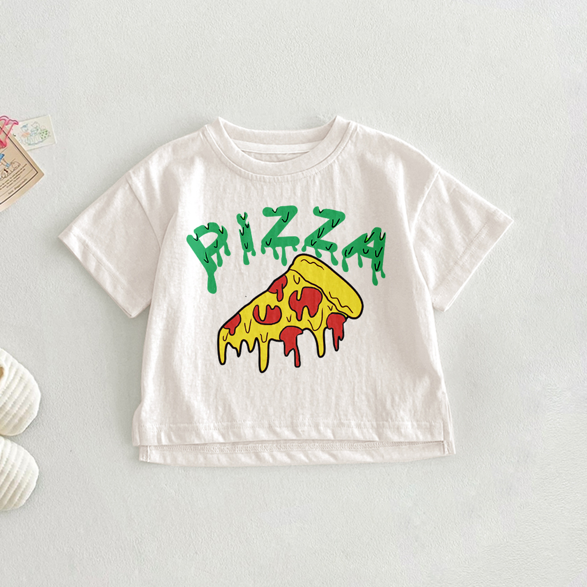 PIZZA Baby Toddler T-Shirt