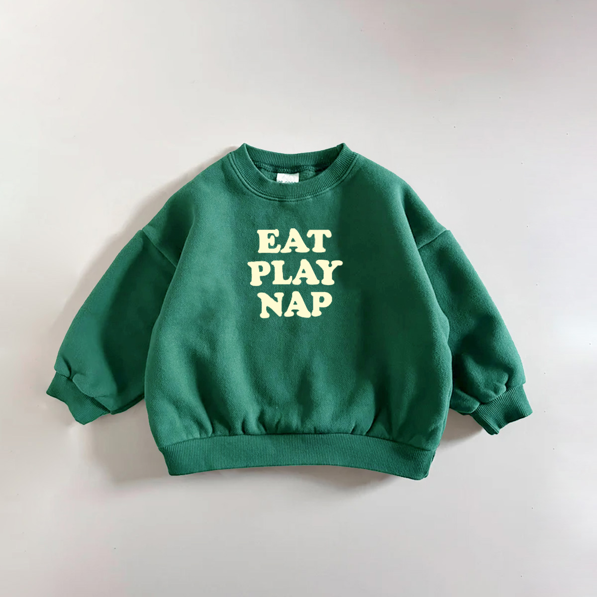 CIAO TUTTI Baby Toddler Tomato Green Sweatshirt