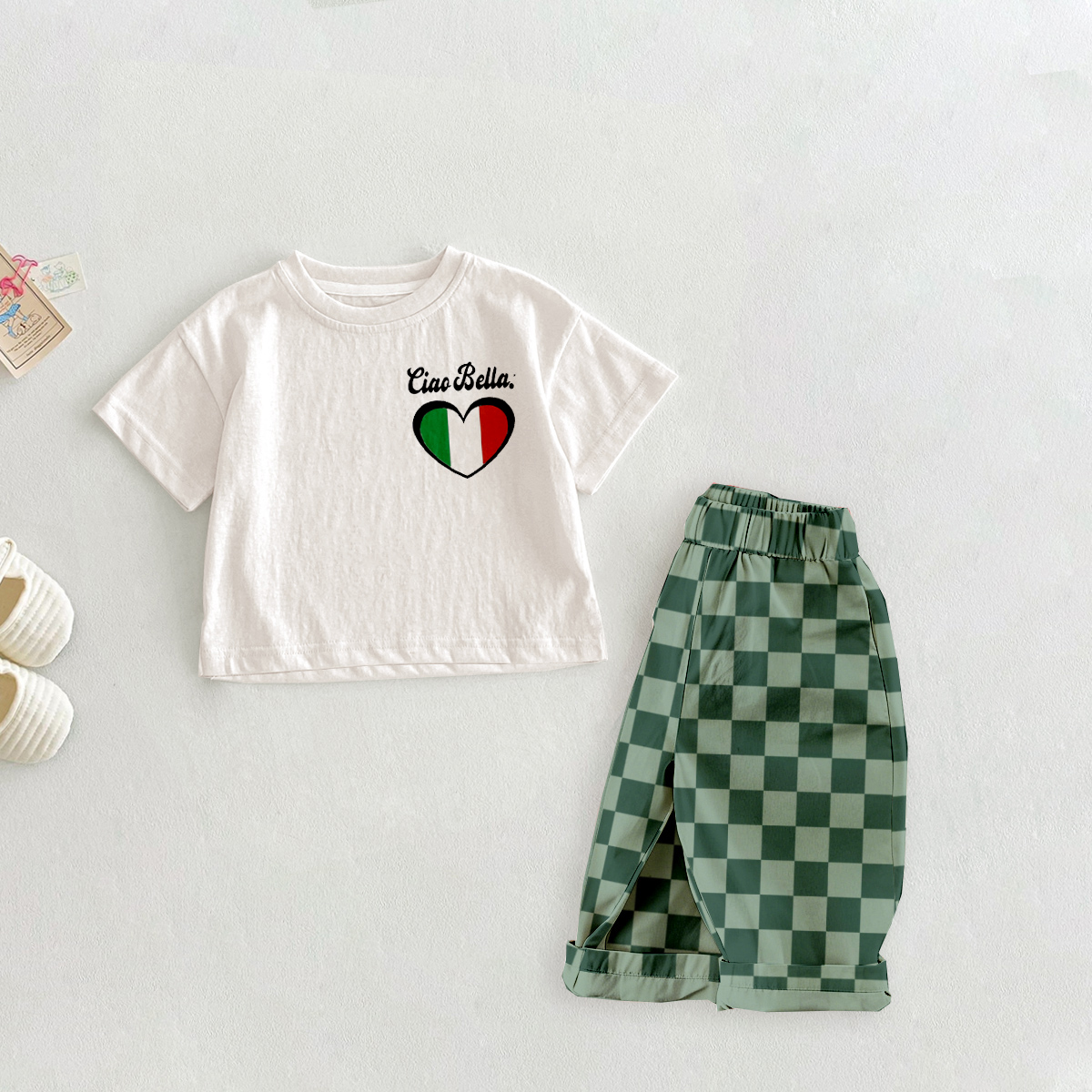 CIAO BELLA Baby & Kids Checkerboard Set