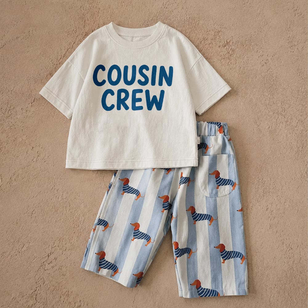 COUSIN CREW Baby & Kids Dachshund 2 Piece Set