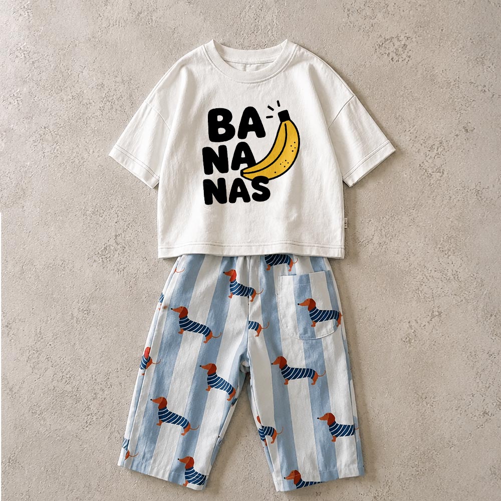 BANANAS Baby & Kids Dachshund 2 Piece Set