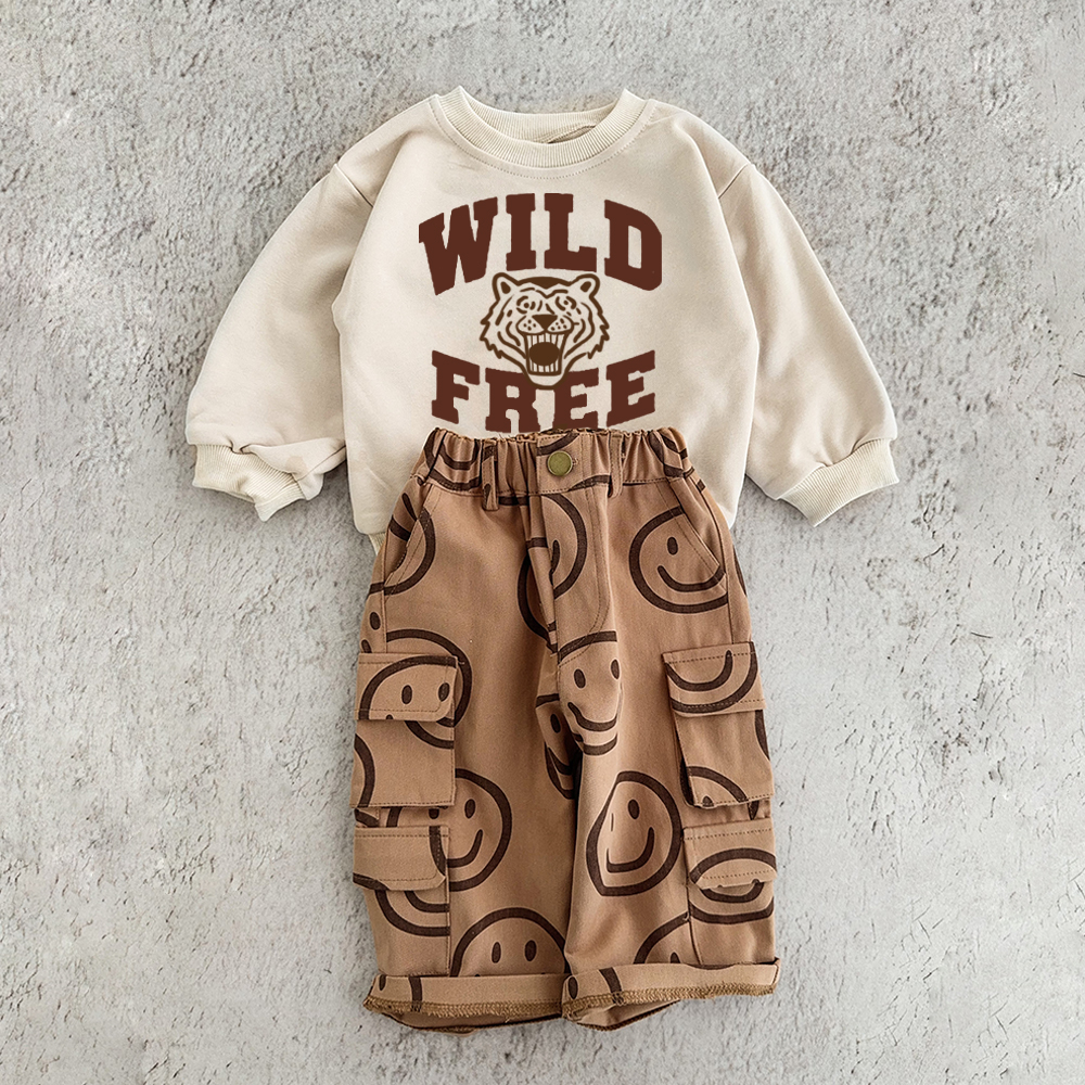 WILD FREE Baby & Kids Tiger 2-Piece Set