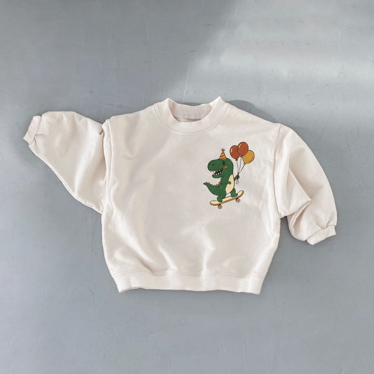 Baby & Kids Dinosaur Balloon Pattern Sweatshirt