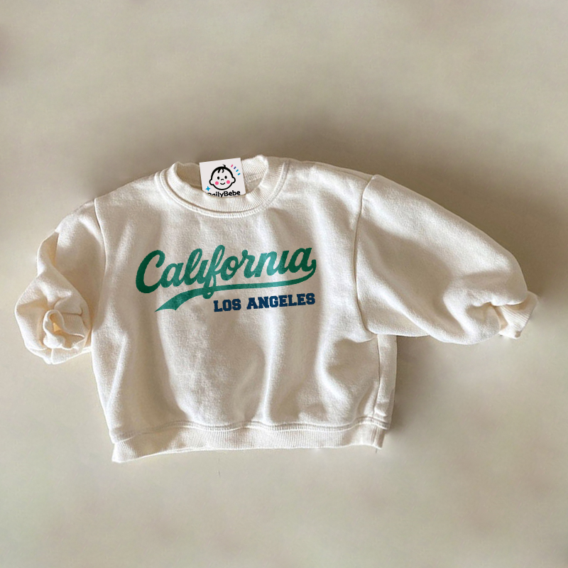 CALIFORNIA LOS ANGELES Baby & Kids Slogan Sweatshirt