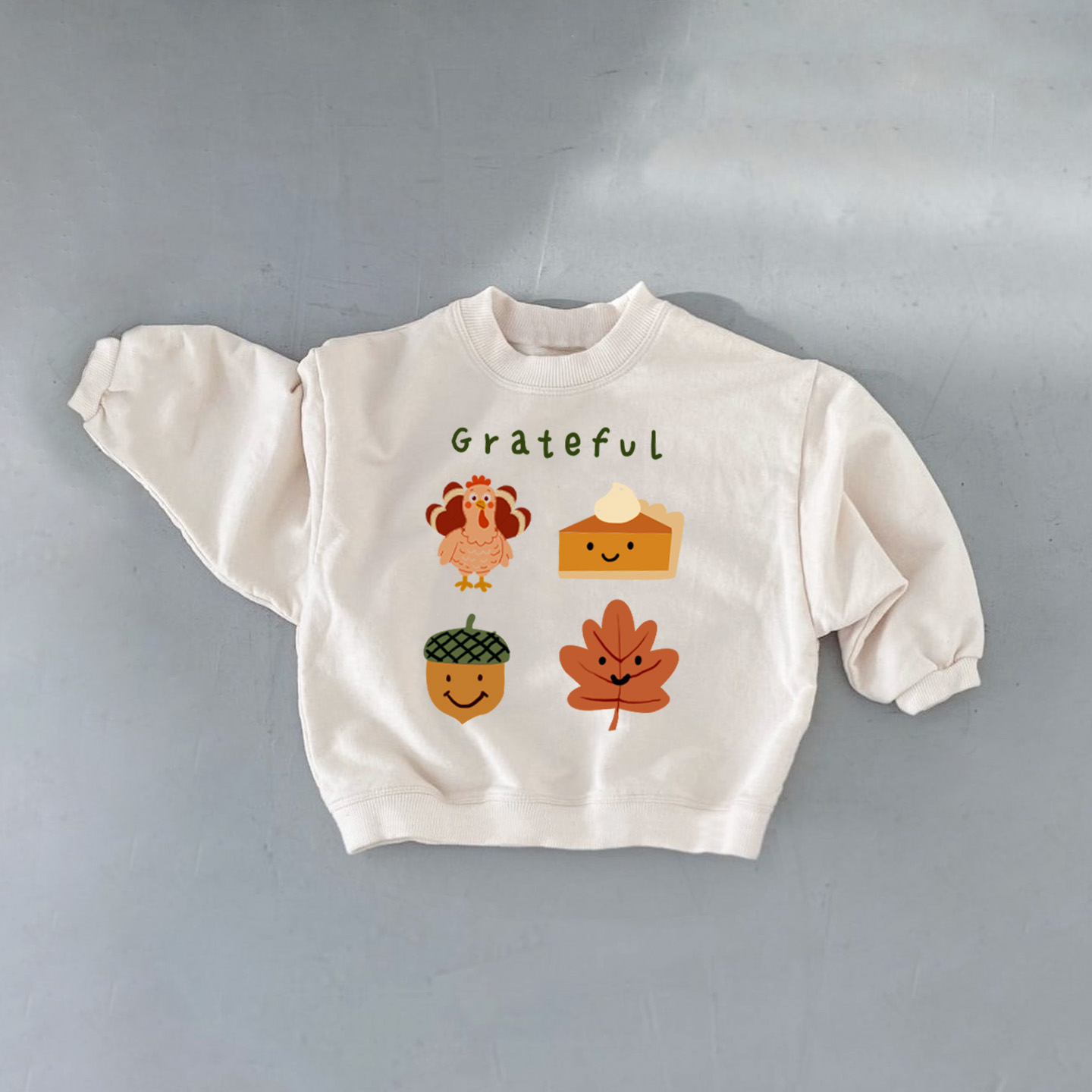 GRATEFUL Baby Toddler Autumn Sweatshirt