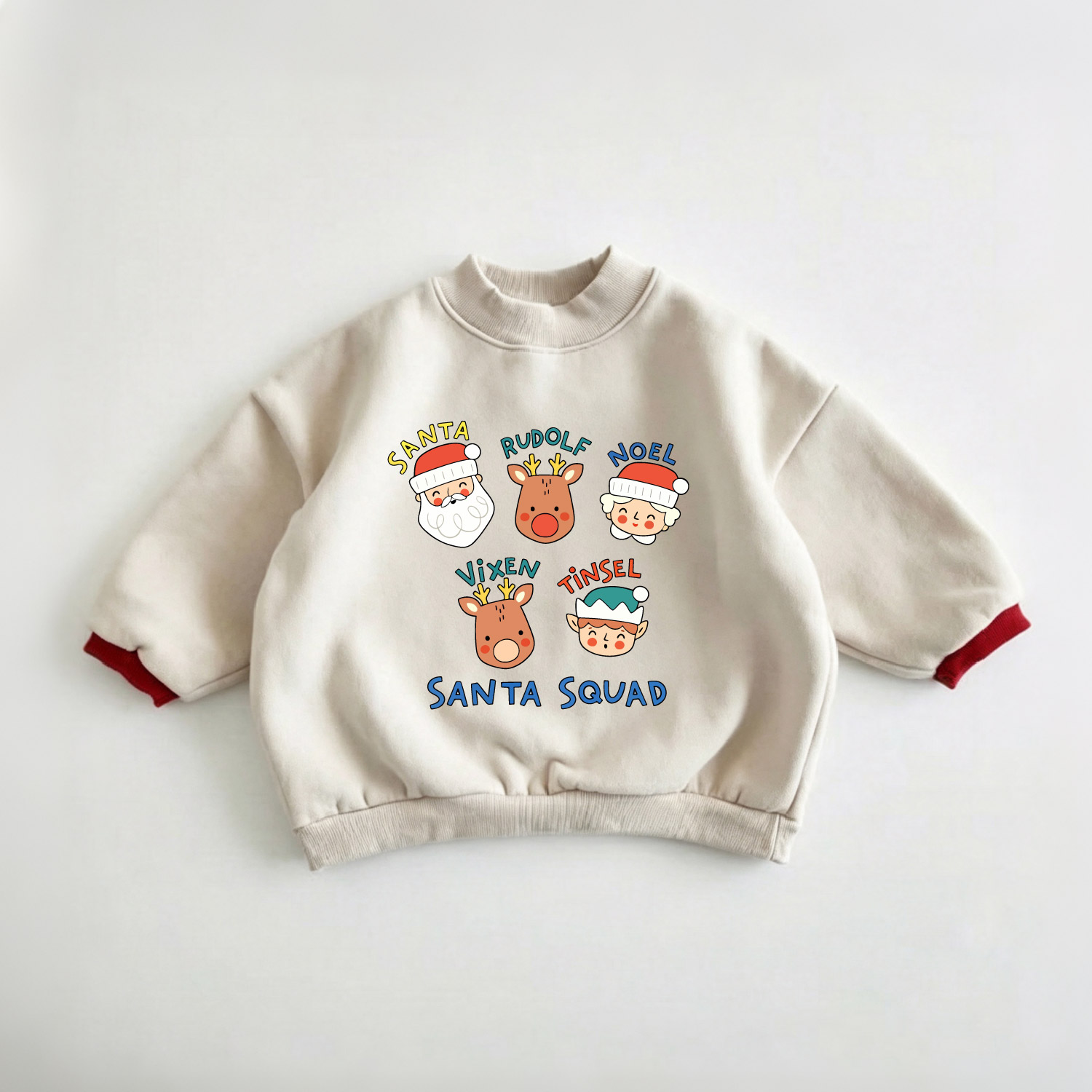 SANTA SQUAD Baby Toddler Sweatshirt