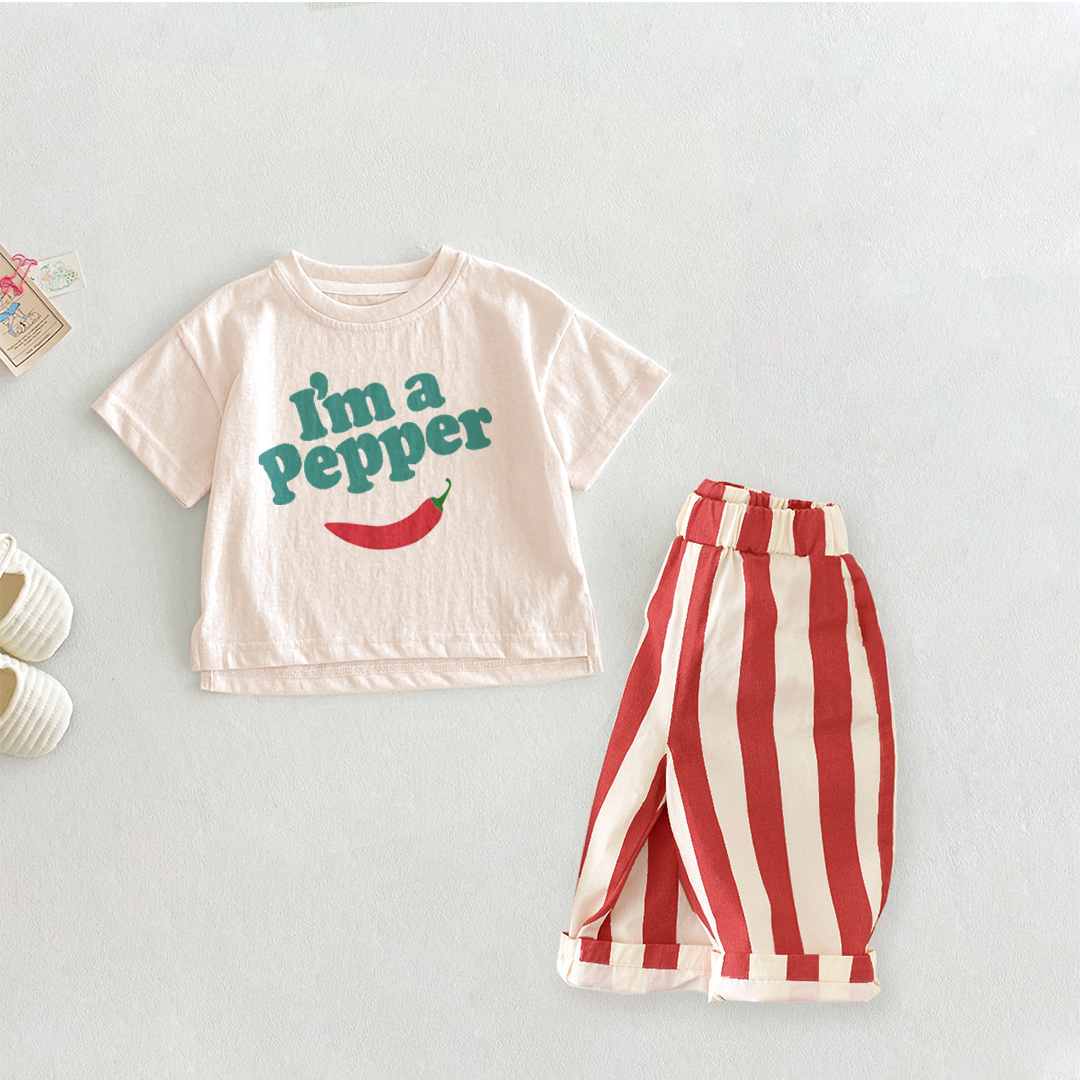 Baby Toddler Alphabet 2-Piece Sweatshirt Set