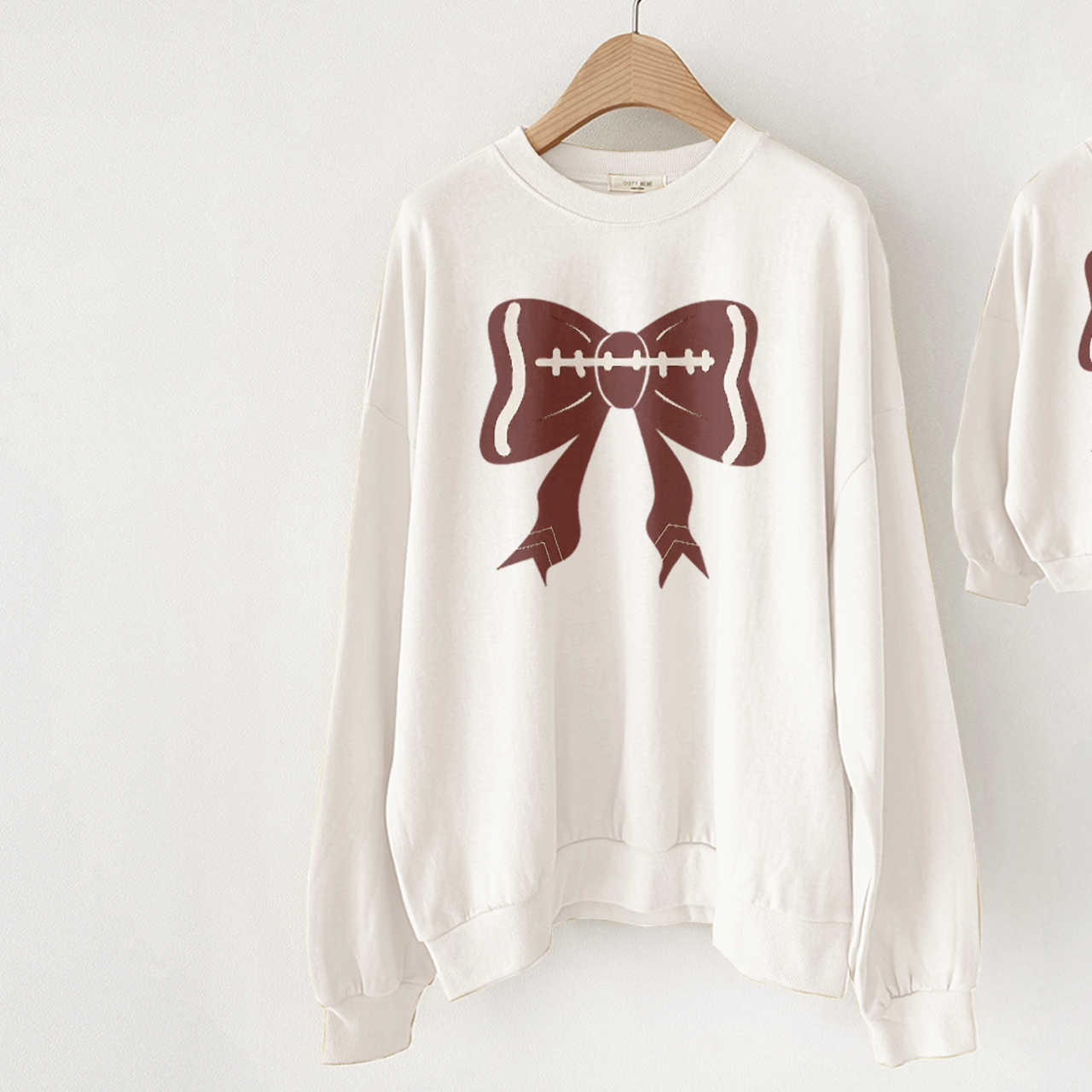 Mama and Me Rugby Bow Sweatshirt