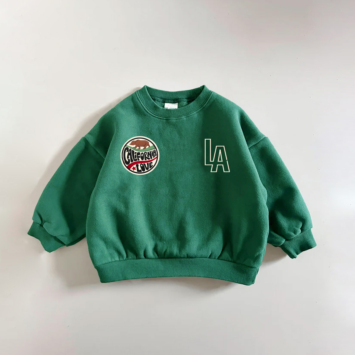 CALIFORNIA LOVE LA Baby Toddler Slogan Sweatshirt