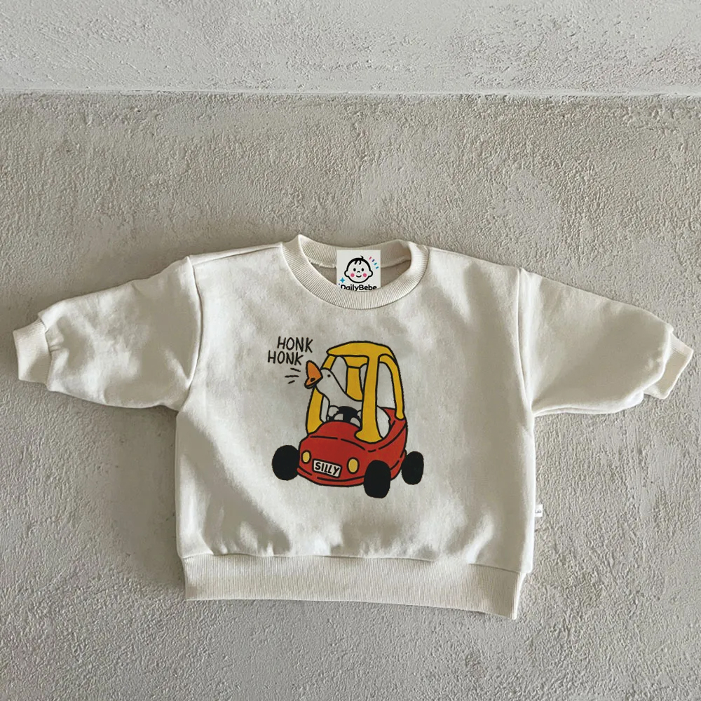 CIAO TUTTI Baby Toddler Tomato Green Sweatshirt