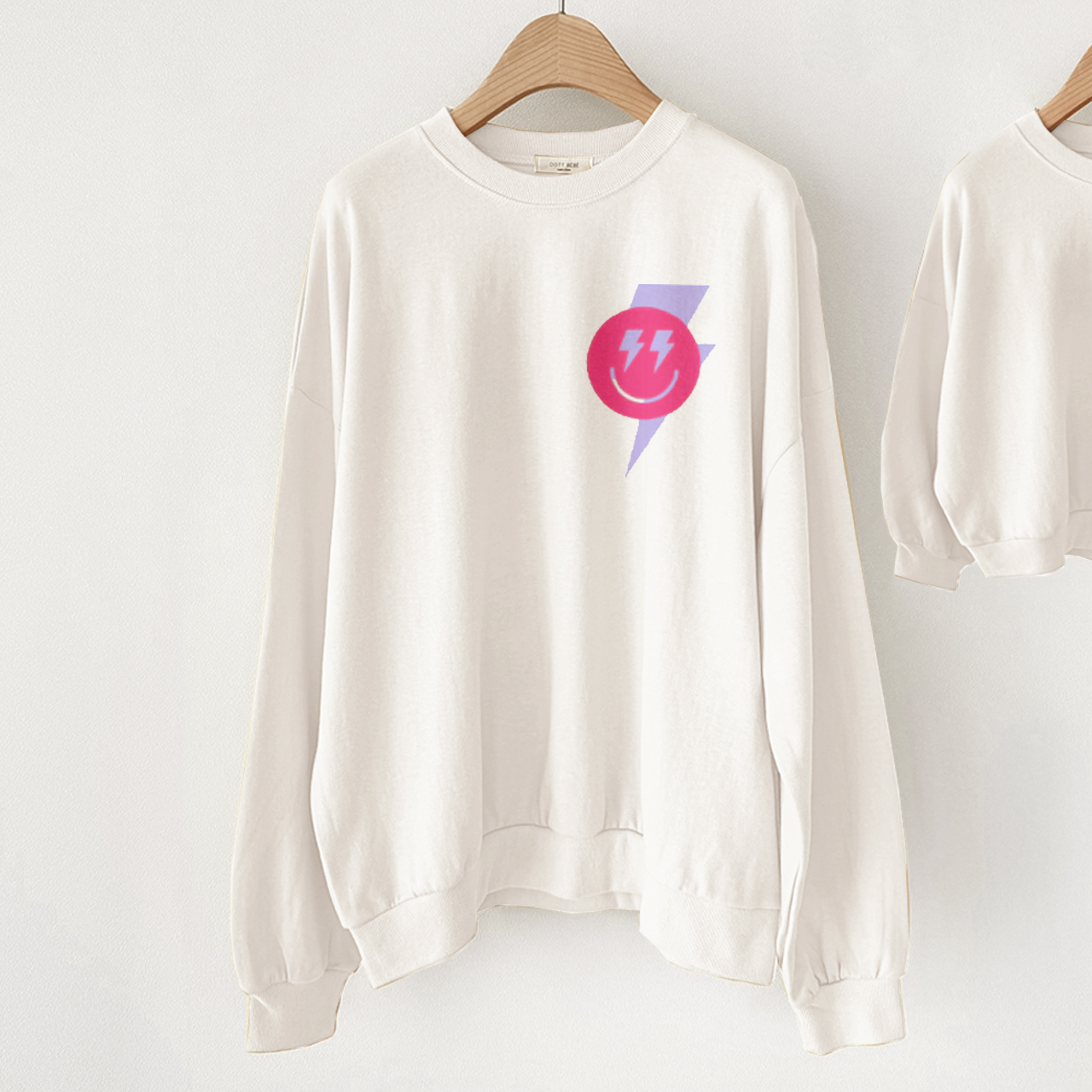 Mama and Me Pink Smile Sweatshirt
