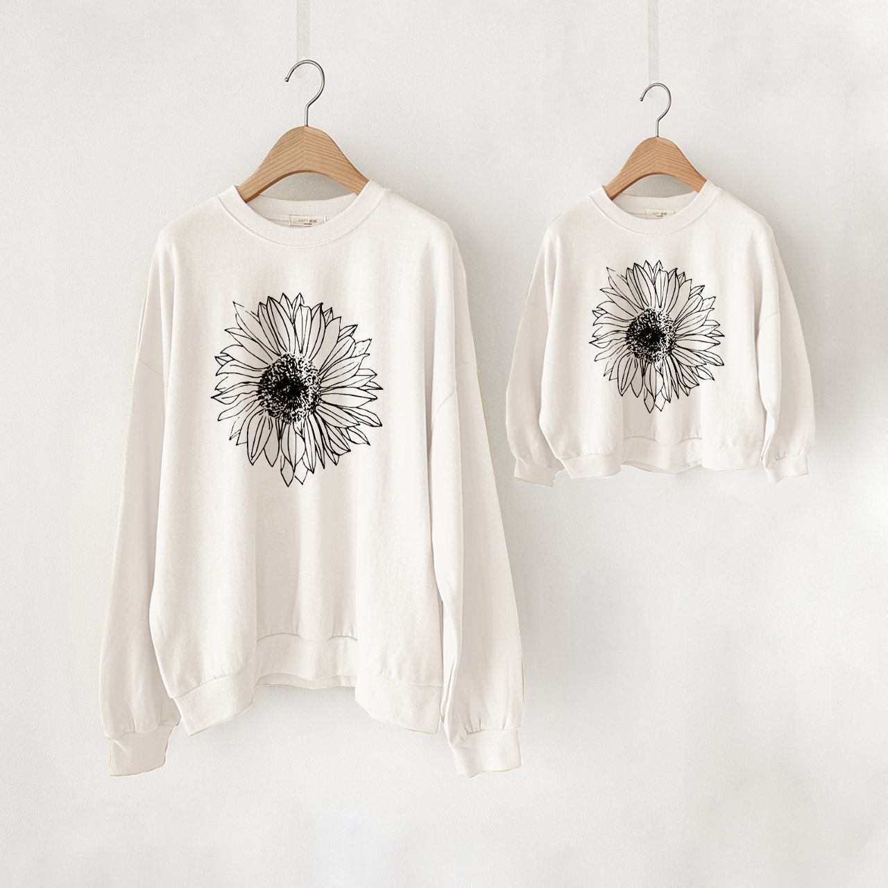 Mama and Me Daisy Sweatshirt