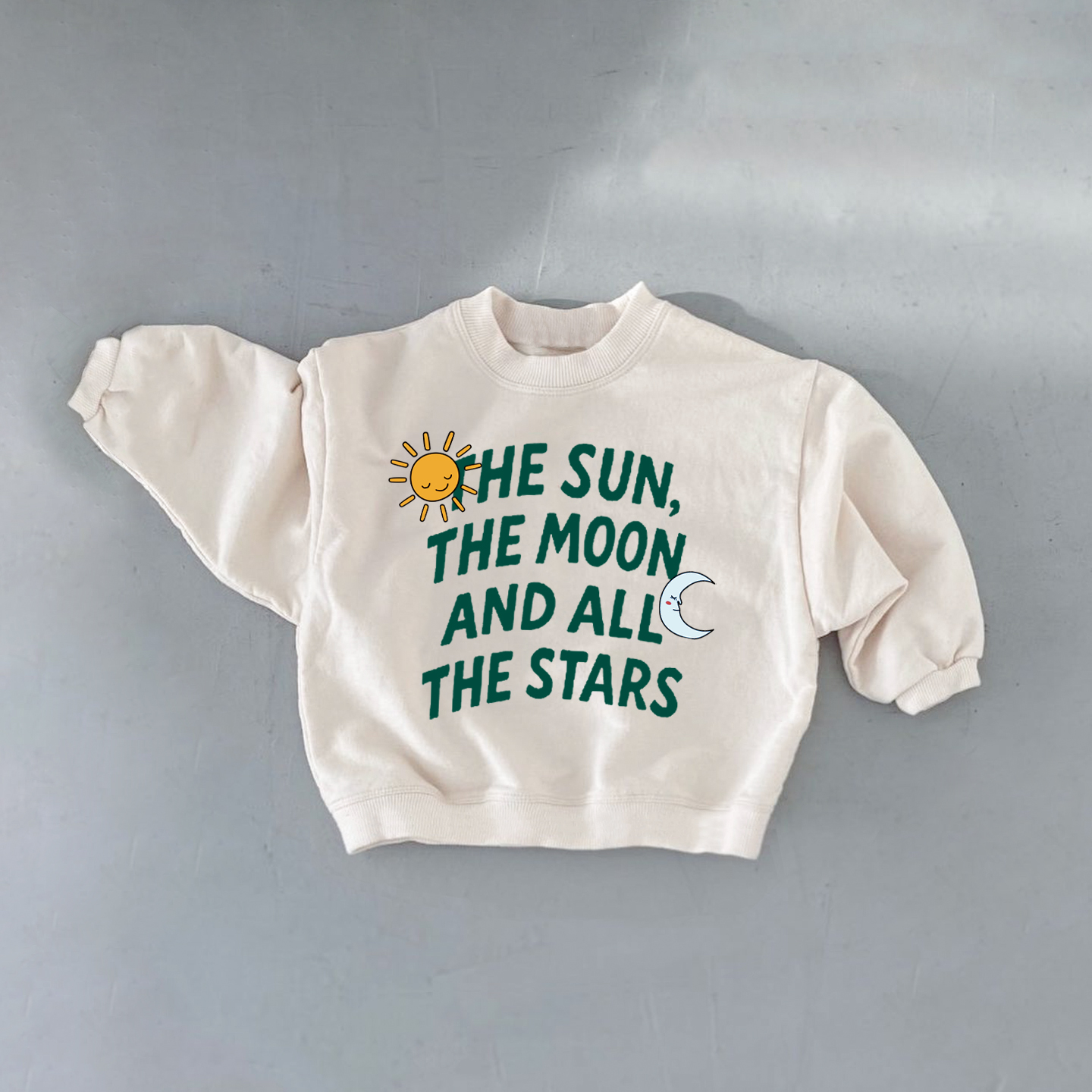 THE SUN THE MOON AND ALL THE STARS Baby & Kids Sweatshirt