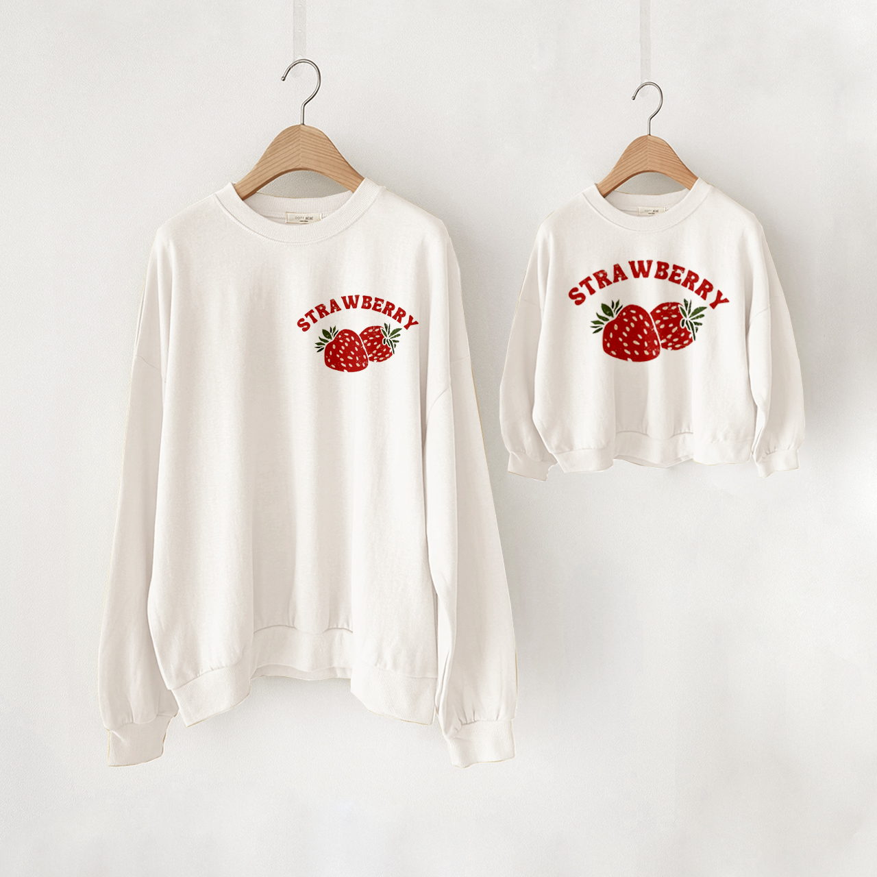 STRAWBERRY Mama and Me Sweatshirt
