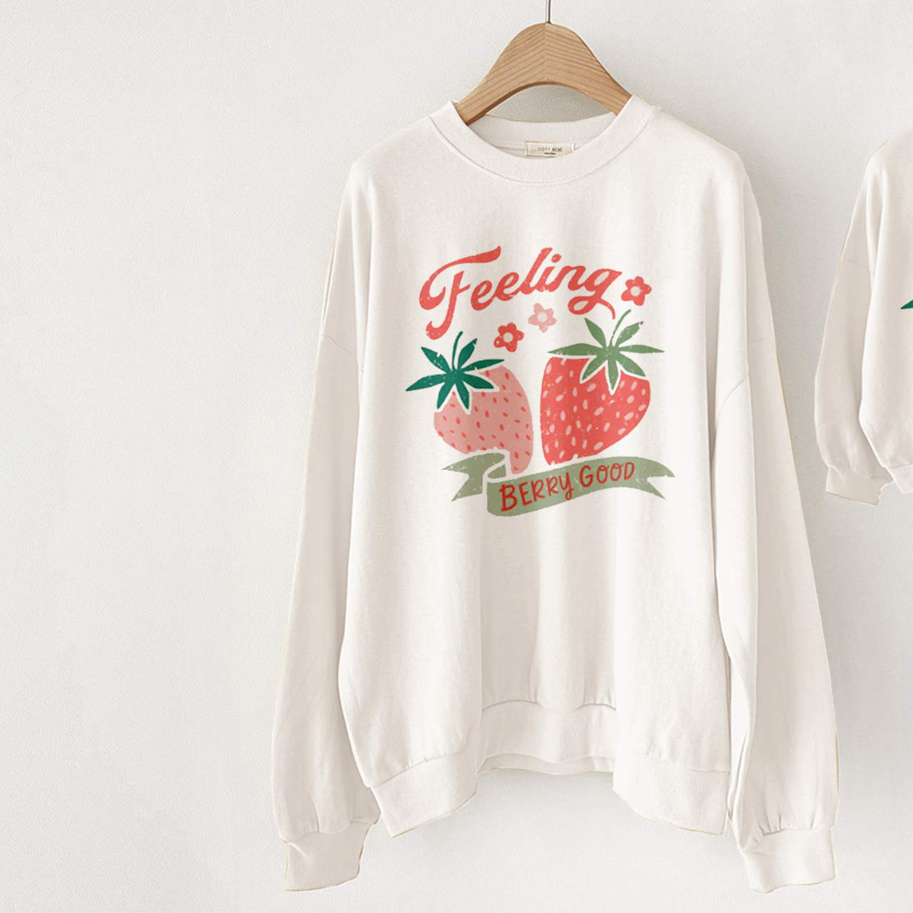 FEELING BERRY GOOD Mama and Me Sweatshirt