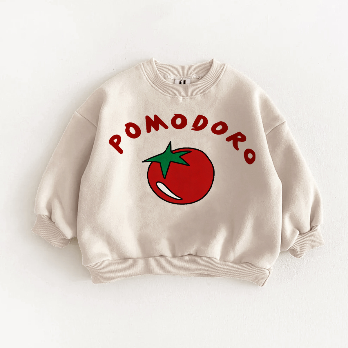 CIAO TUTTI Baby Toddler Tomato Green Sweatshirt