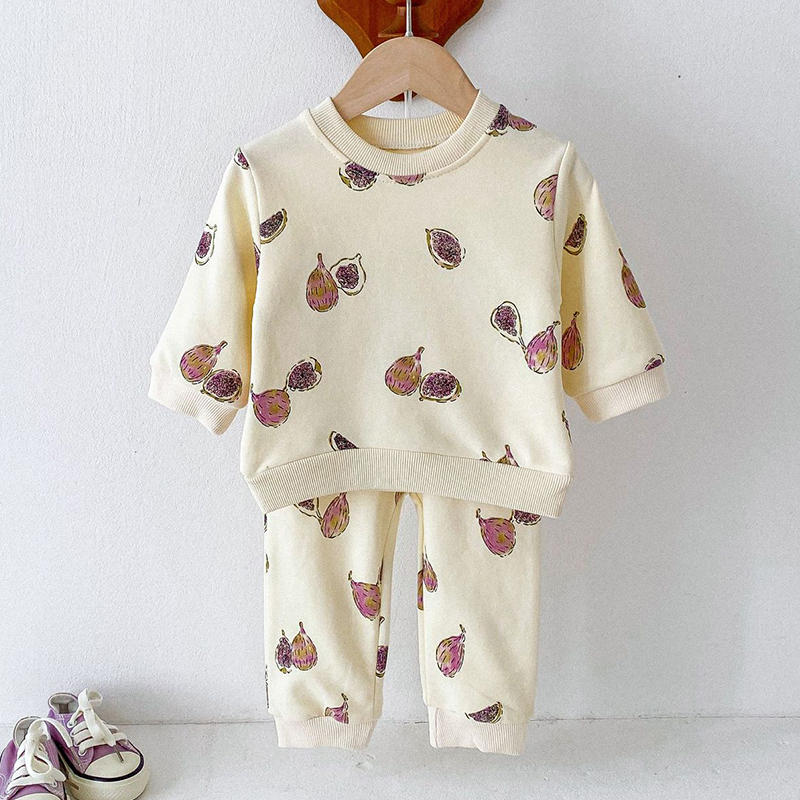 Baby 2-Piece Fig Sweatsuit Set