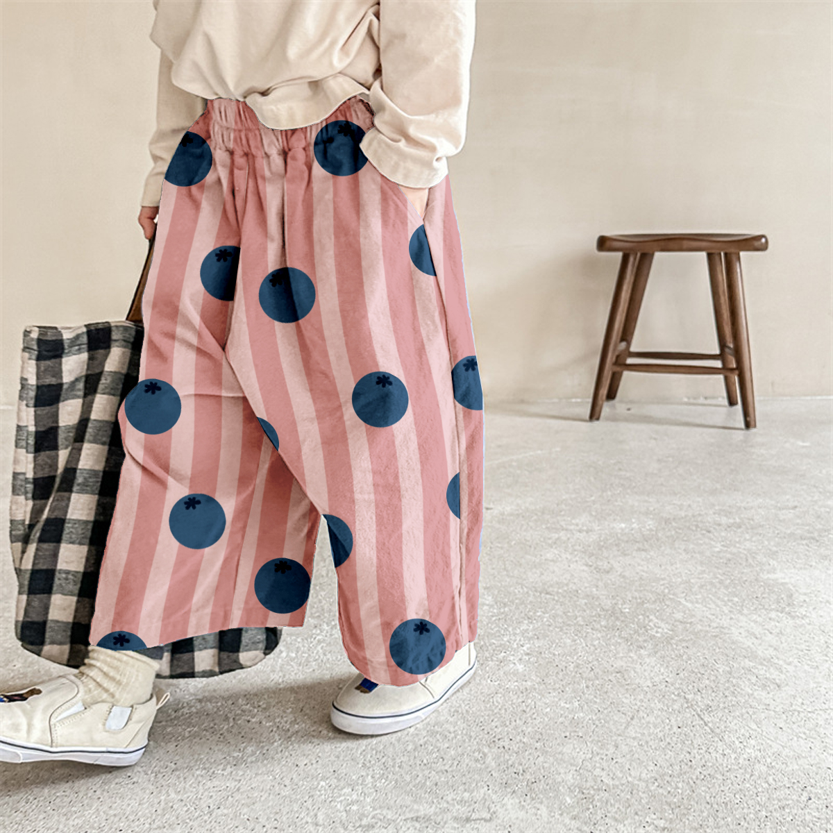 Baby & Kids Blueberry Stripe Pattern Pants