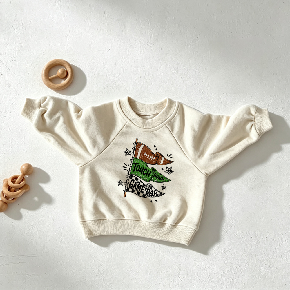 GAME DAY Baby & Kids Football Sweatshirt