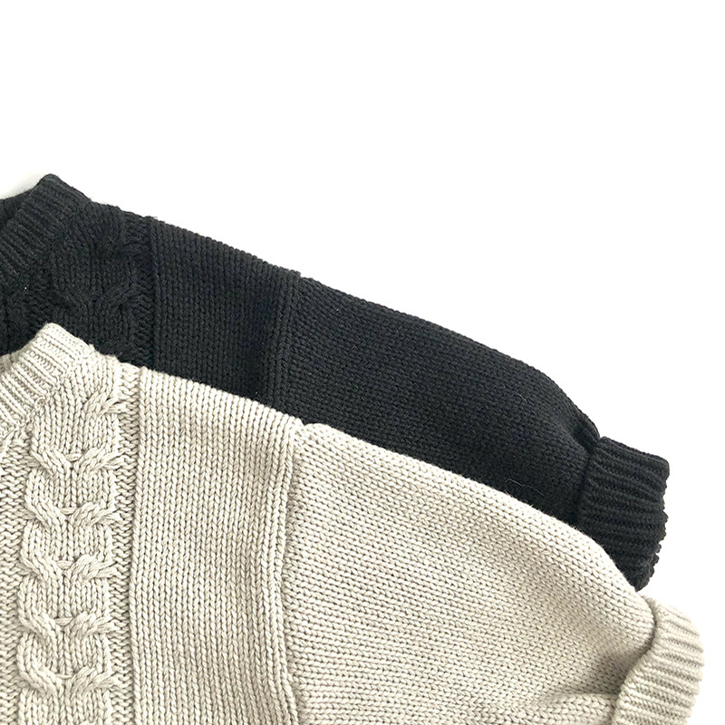 Toddler Twist Color Block Sweater