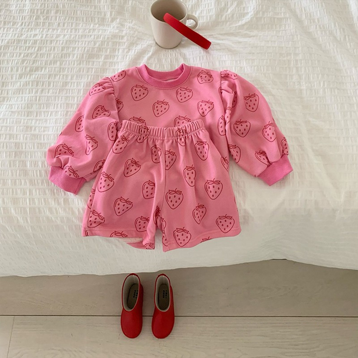 Baby Strawberry Pink 2-Piece Set