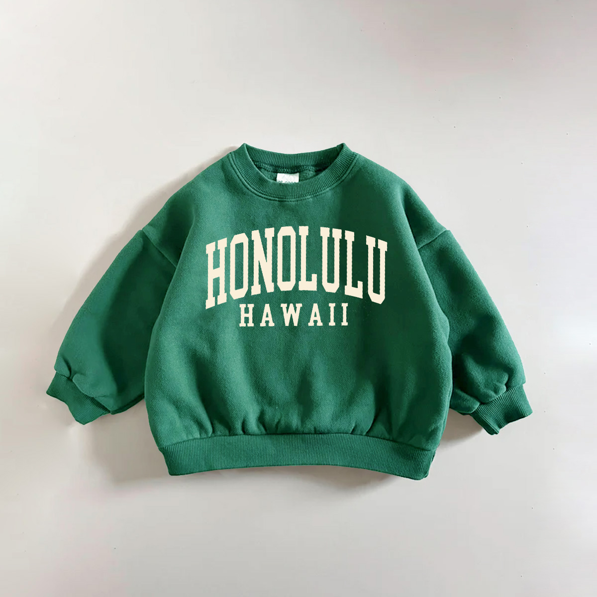 HONOLULU HAWAII Baby Toddler Slogan Sweatshirt