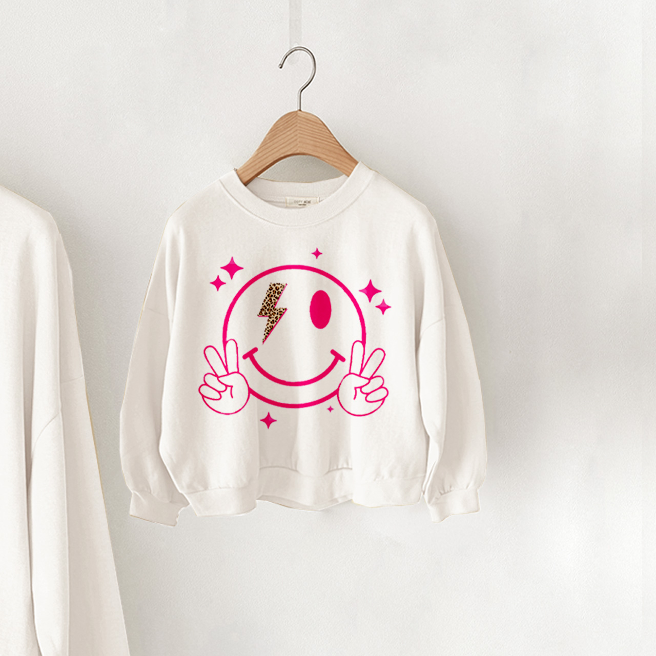 Mama and Me Yeah Smile Face Sweatshirt