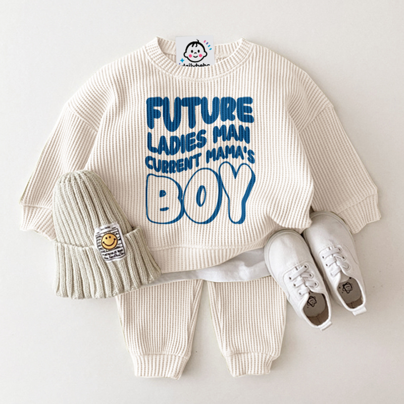 FUTURE LADIES MAN CURRENT MAMA'S BOY Baby Toddler Sets