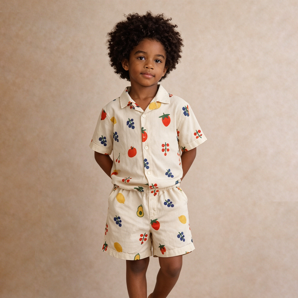 Baby & Kids Fruits Lapel Beach Sets