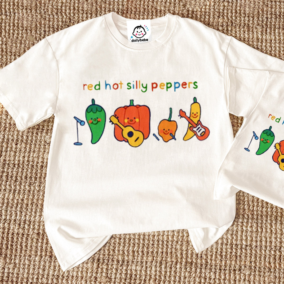 RED HOT SILLY PEPPERS Family Rock Peppers T-Shirt