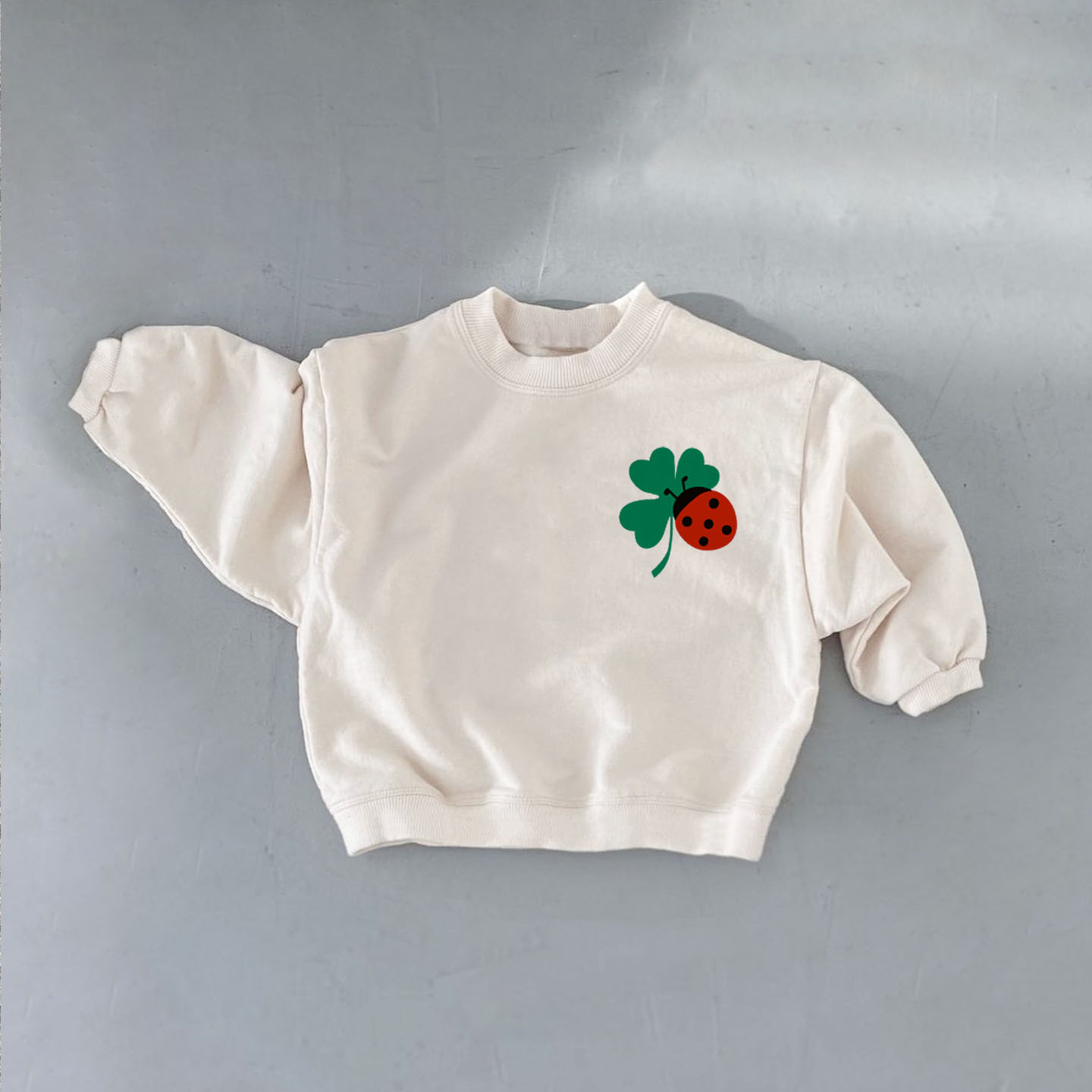 Baby & Kids 4-Leaf Clover Ladybug Sweatshirt