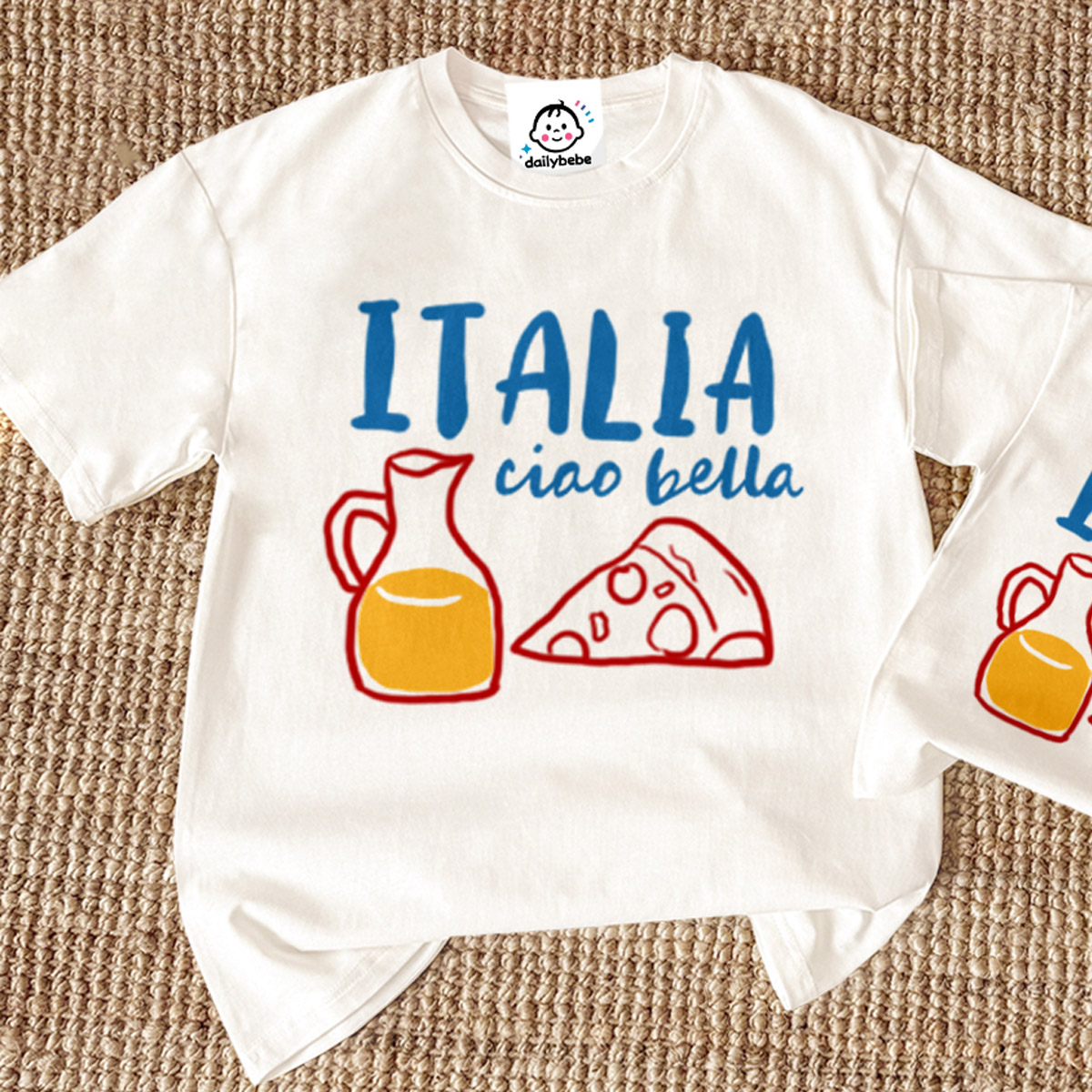 ITALY CIAO BELLA Family Pizza Chamomile Tea T-Shirt