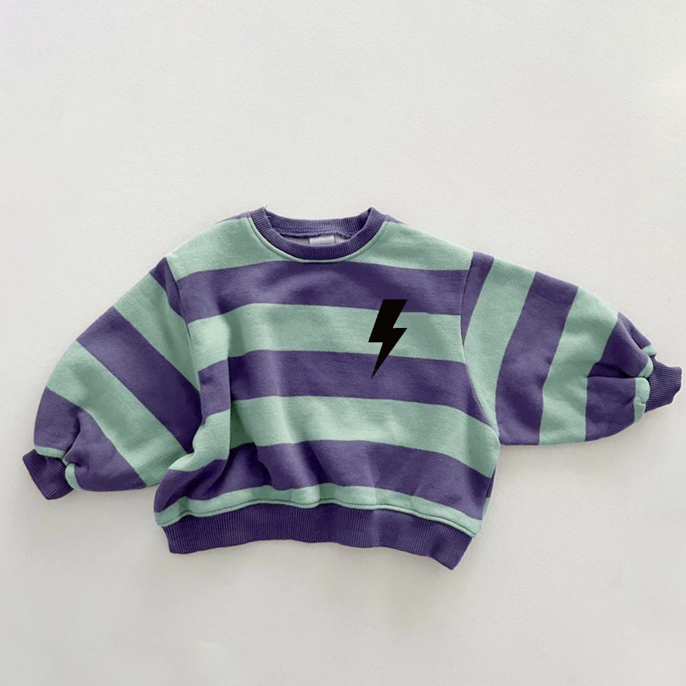 Baby & Kids Lightning Stripe Sweatshirt