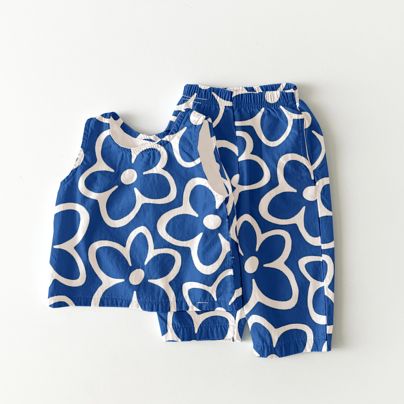 Baby 2 Piece Flowers Pants Sets