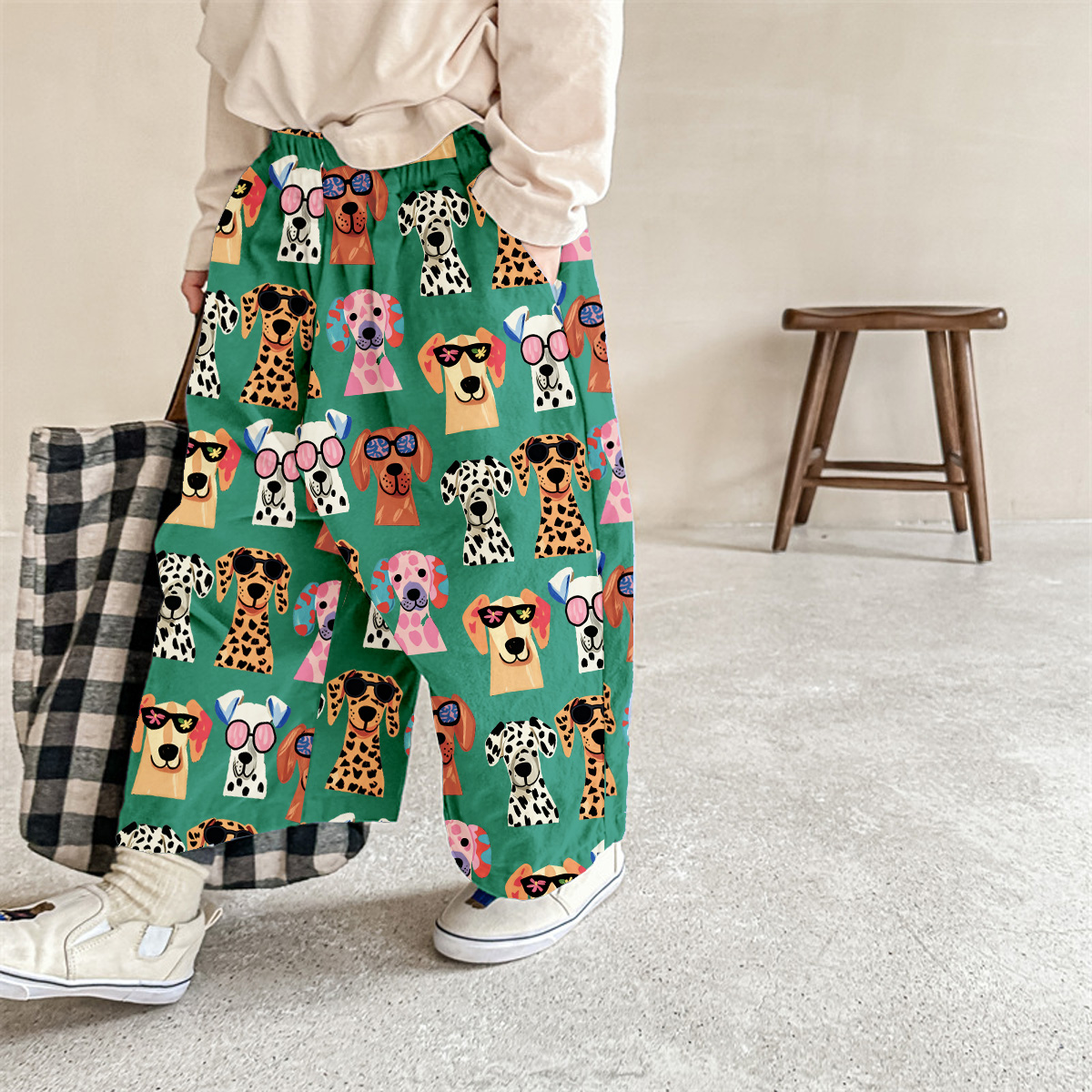 Baby & Kids Dogs Pattern Pants