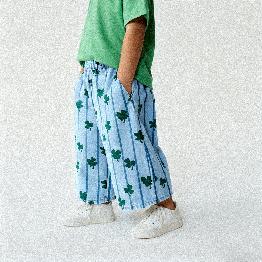 Baby & Kids 4-Leaf Stripe Jeans