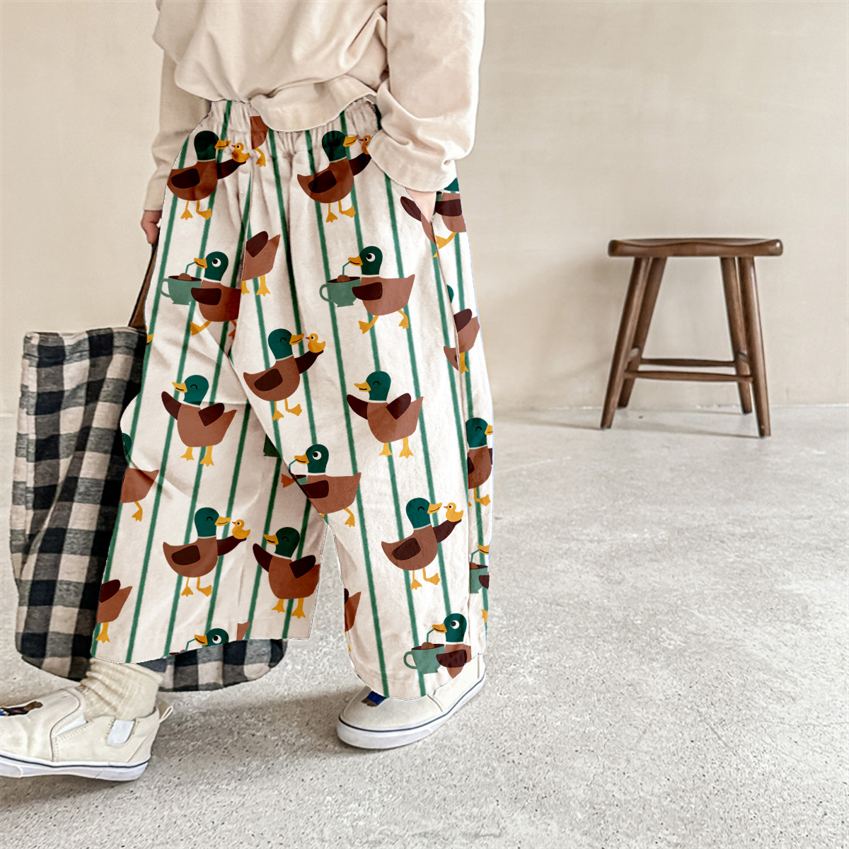 Baby & Kids Duck Vegetable Pattern Pants
