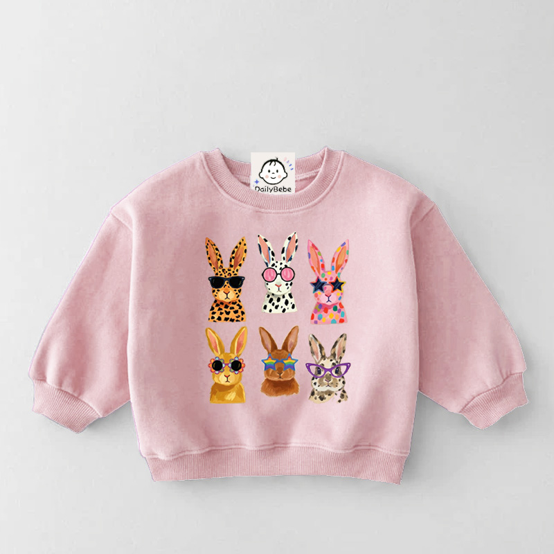 Baby & Kids Rabbit Pattern Sweatshirt