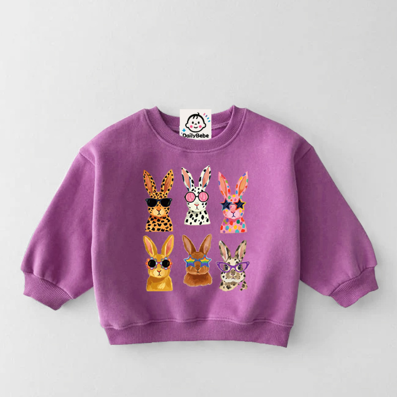 Baby & Kids Rabbit Pattern Sweatshirt