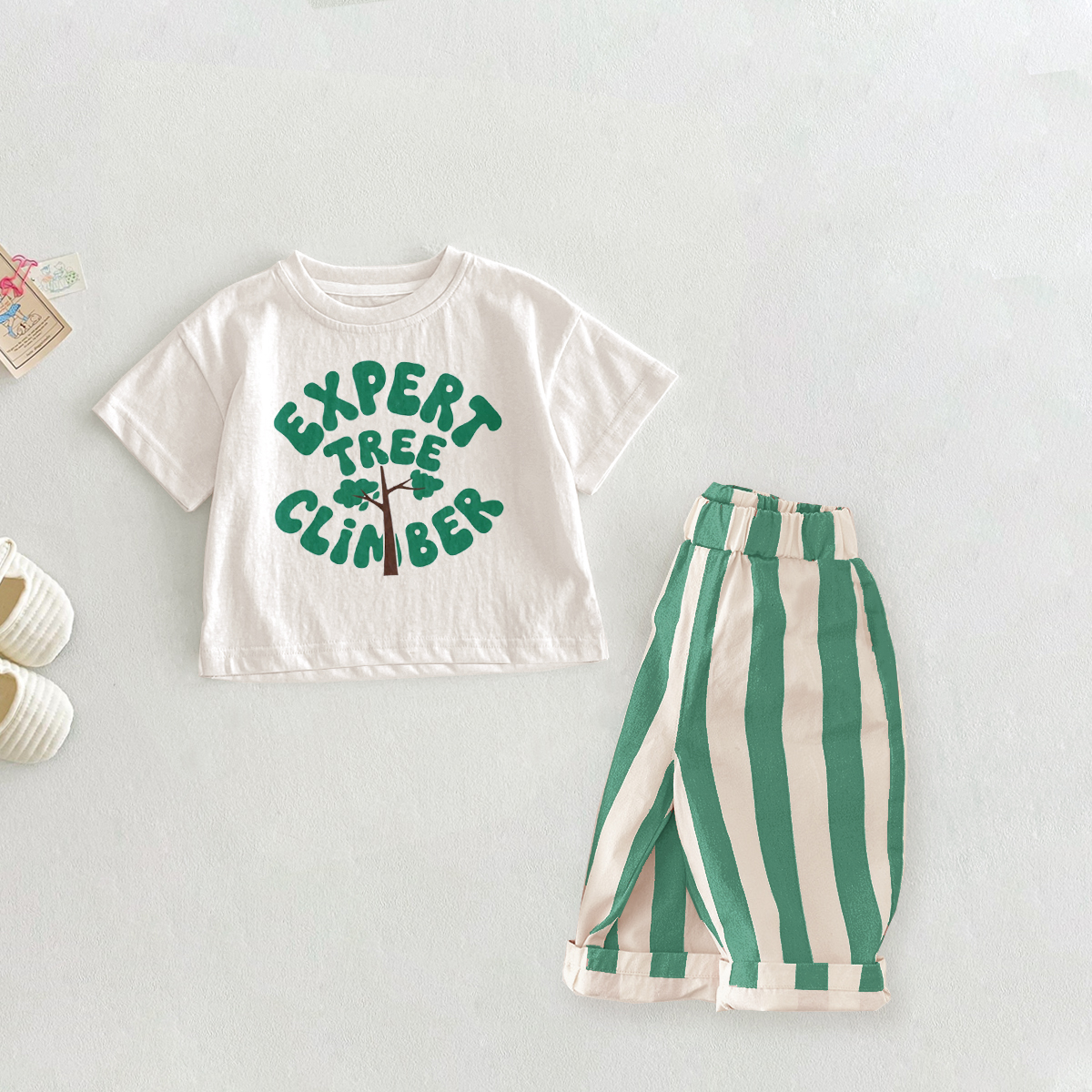 EXPERT TREE CLIMBER Baby Toddler 2 Piece Set