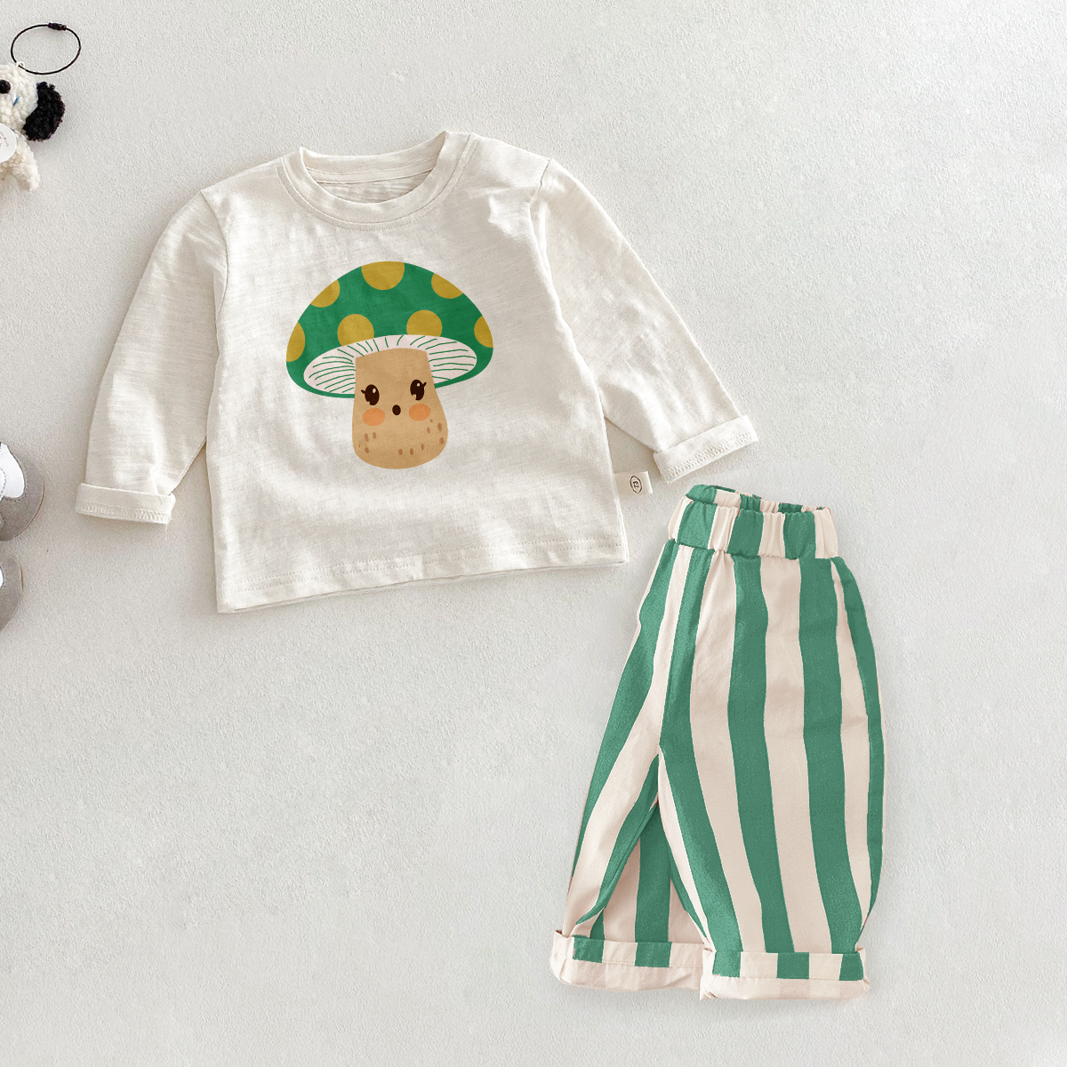Baby Toddler Mushroom 2 Piece Set