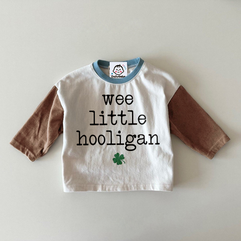 WEE LITTLE HOOLIGAN Baby Toddler 4-Leaf Clover T-Shirt