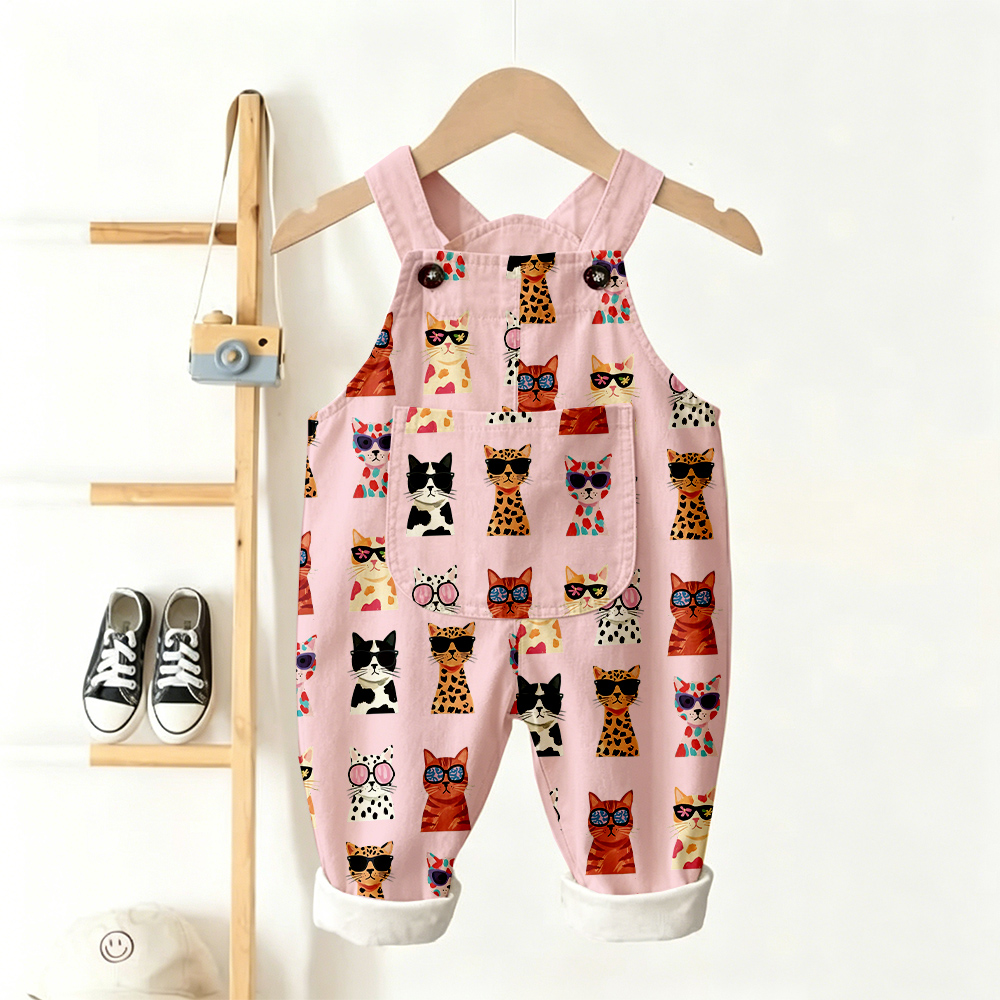 Baby Toddler Animals Overalls
