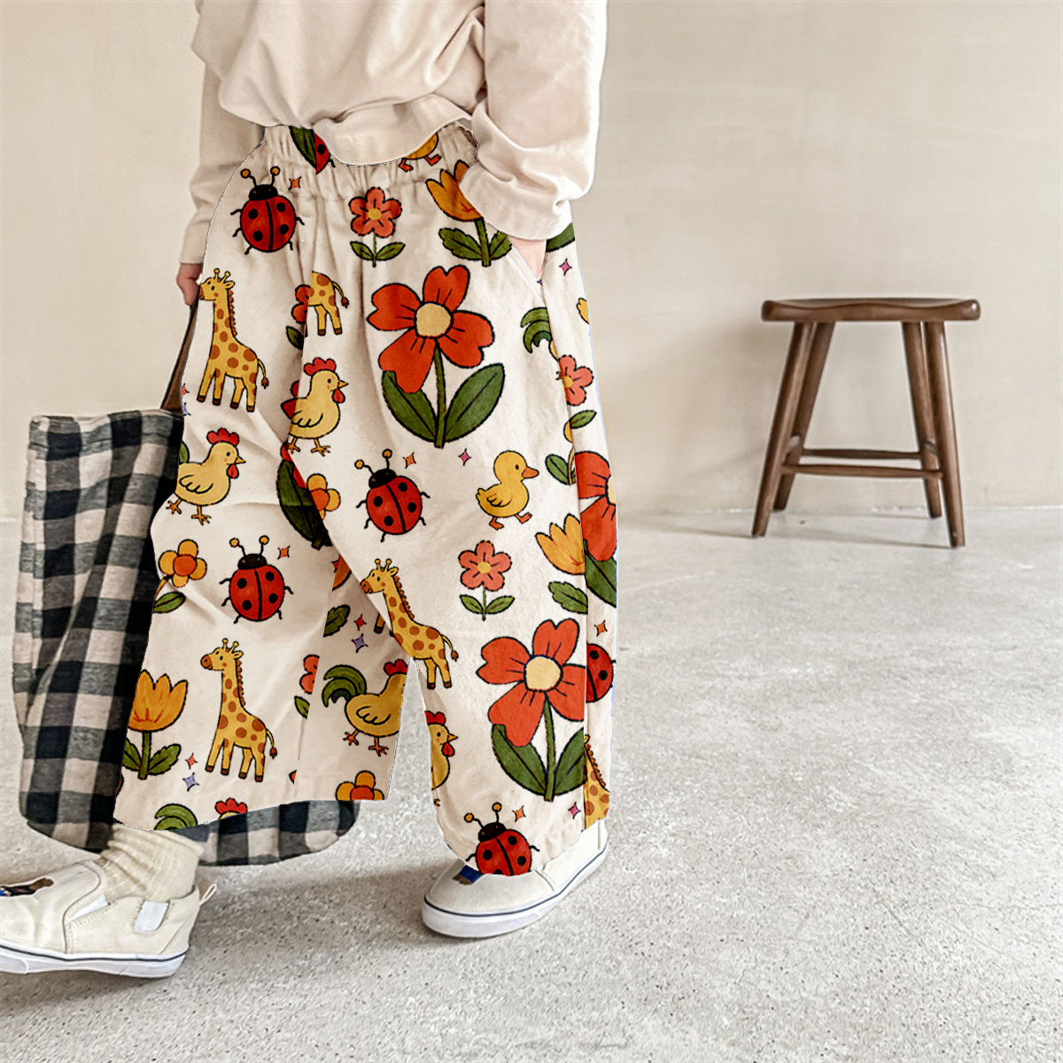 [Copy]Baby & Kids Dogs Pattern Pants