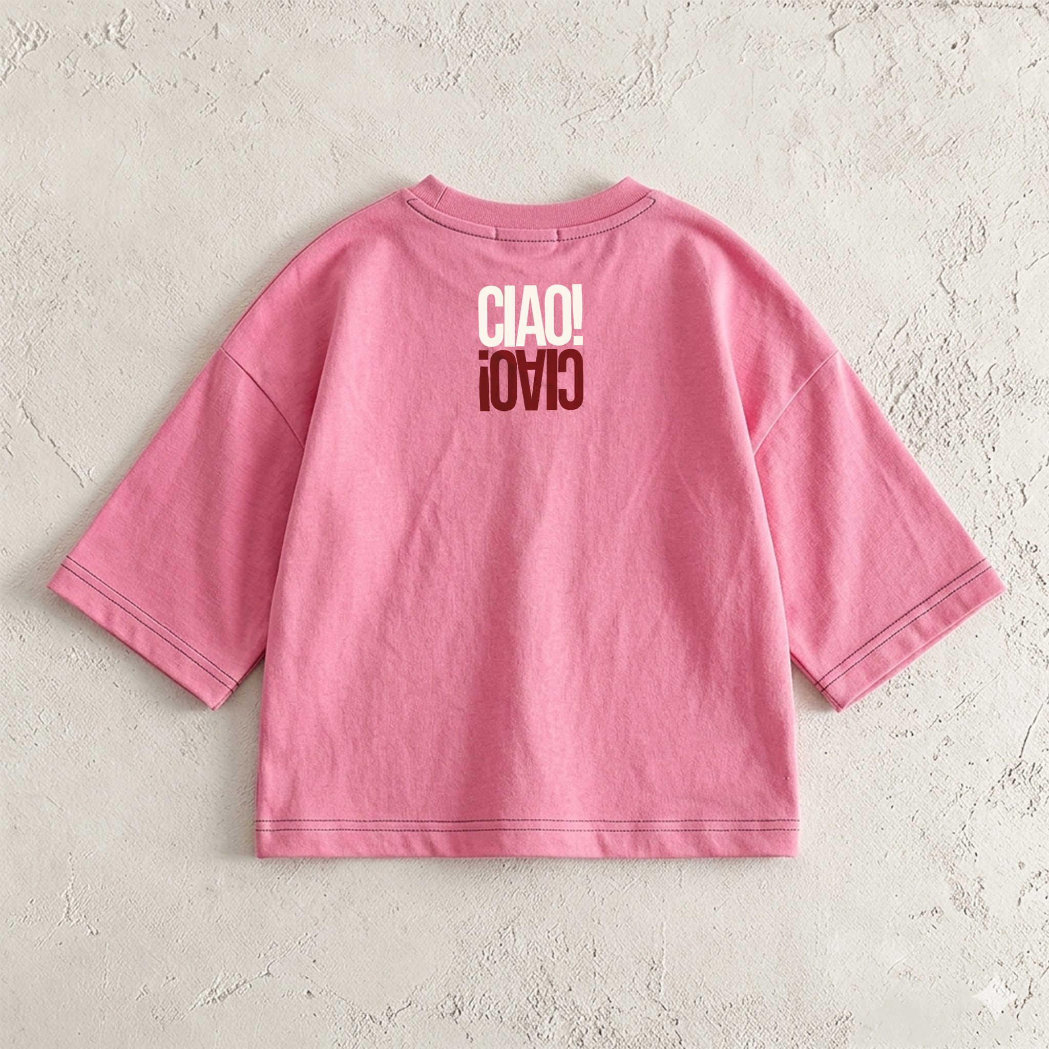 CIAO! Baby & Kids Slogan Front & Back T-Shirt (6M-12Y)