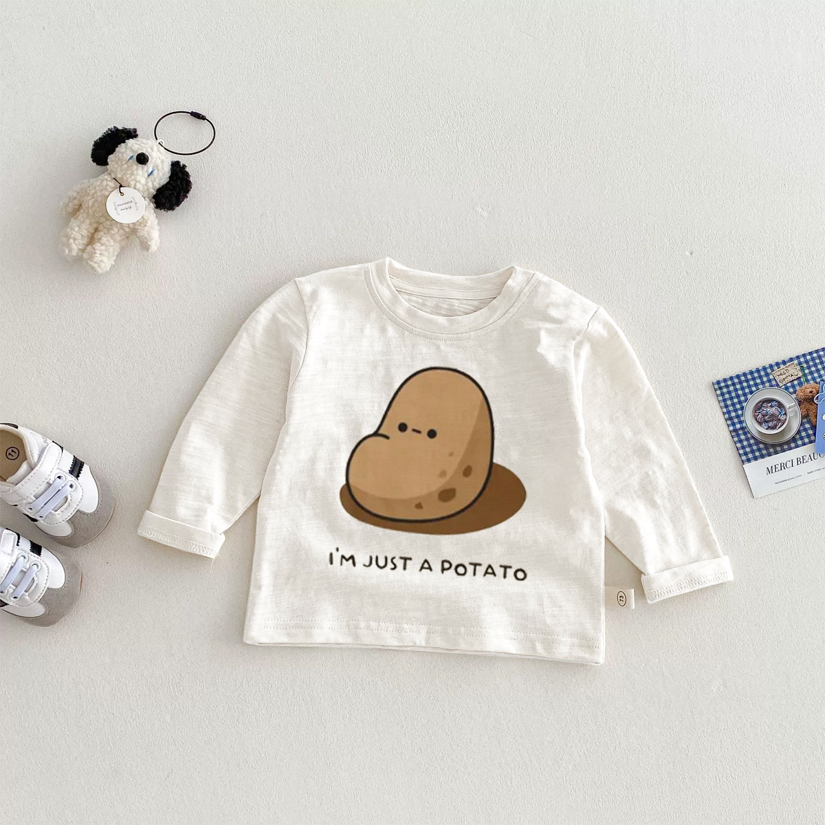 I'M JUST A POTATO Baby Toddler T Shirt